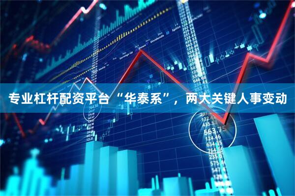 专业杠杆配资平台 “华泰系”，两大关键人事变动