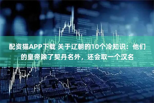 配资猫APP下载 关于辽朝的10个冷知识：他们的皇帝除了契丹名外，还会取一个汉名